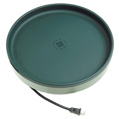 Farm Innovators 3-IN-1 Heated Bird Bath, Green / Light Green Flying Colors