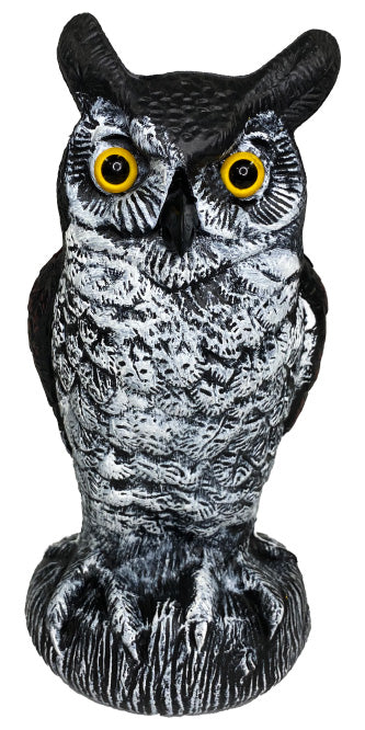 Gardeneer Baby Owl Decoy, 10.5"H Flying Colors