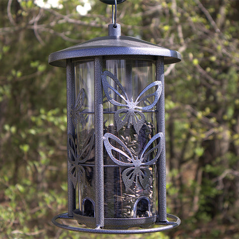 Heath Butterfly Silhouette Bird Feeder Flying Colors