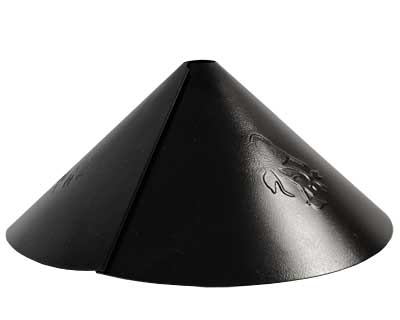 Woodlink Embossed Wrap-Around Squirrel Baffle, 17.5" dia. Flying Colors