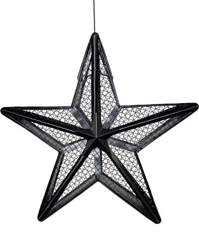 Woodlink Rustic Farmhouse Star Bird Feeder Flying Colors