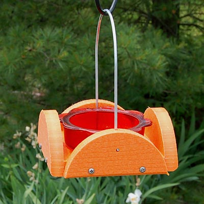 Woodlink Going Green Oriole Feeder, Orange Flying Colors