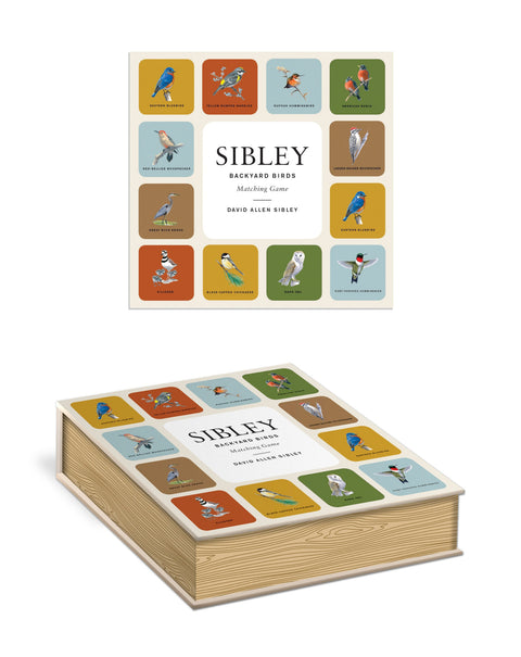 Sibley Backyard Birds Matching Game - A Memory Game with 20 Matching Pairs for Children (Sibley Birds)