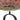 Achla Red African Daisy Bird Bath with Over Rail Bracket Flying Colors