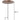 Achla Metal Bird Bath and Stake, Burnt Copper Colored Flying Colors