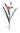 Achla Single Cattail Bird Bath, Copper Flying Colors