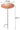 Achla Metal Bird Bath and Stake, Polished Copper Flying Colors