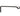 Achla Wrought Iron Wall Hook, Black, 15"L Flying Colors