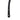 Achla Downcurled Wrought Iron Wall Hook, Black, 8"L Flying Colors