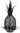 Achla Pineapple Bird Feeder, Black Flying Colors