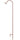 American GardenWorks Shepherd Hook, Cinnamon, 5'6"H Flying Colors