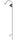 American GardenWorks Hummingbird Shepherd Hook, Black, 5'6"H Flying Colors