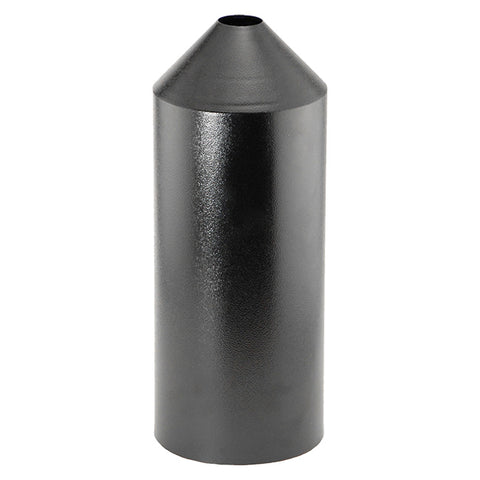 Audubon Torpedo Squirrel Baffle, Black, 6" dia. Flying Colors