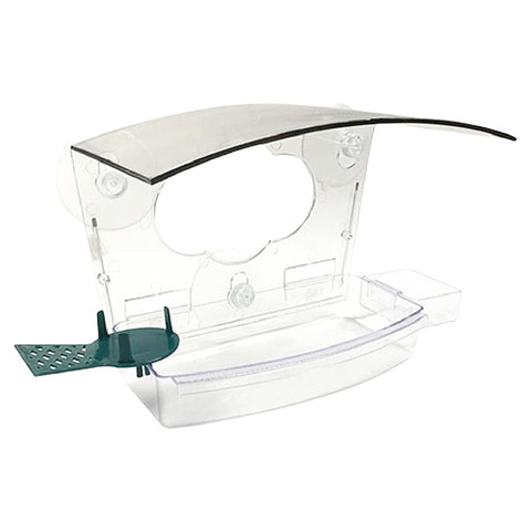 Audubon Mixed Treat Window Feeder Flying Colors