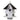 Wing & A Prayer Purple Martin Castle House, Black Roof, 8 Rm Flying Colors