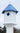 Wing & A Prayer Sycamore Bird House, Cobalt Blue Roof Flying Colors