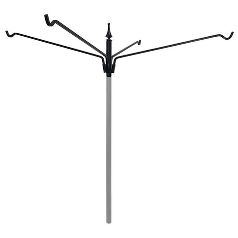 Erva Steel Four Arm Extended Reach Hanger, Black, 45" Flying Colors