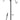 Erva Five Piece Birding Pole Kit w/ Triple Hanger, Black, 9' Flying Colors