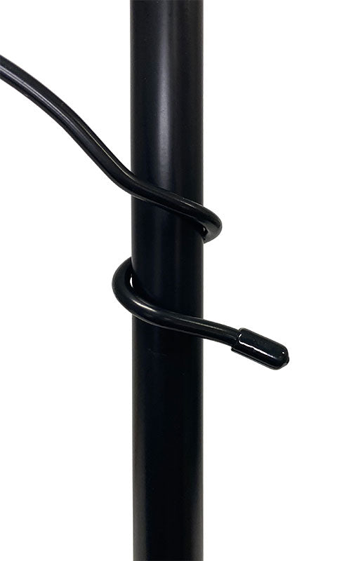 Erva Quick Connect Hanger, Black, 11"L Flying Colors