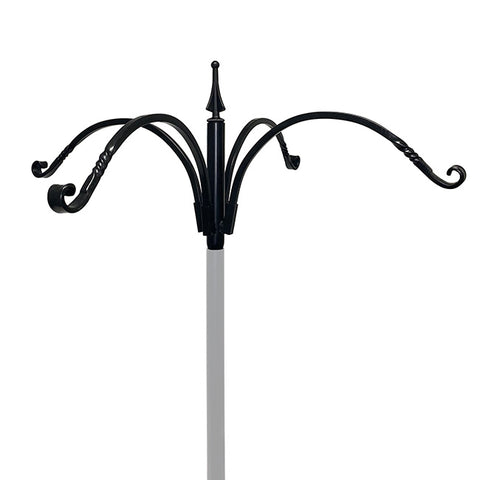 Erva Steel Four Arm Decorative Twist Hanger Assembly, 25.75" Flying Colors