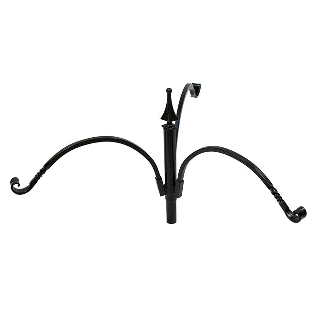 Erva Steel Three Arm Decorative Twist Hanger Assembly, 23" Flying Colors
