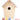 Esschert Design Kid's Paint Your Own Bird House Flying Colors