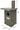Esschert Design Wren Nest Box with Metal Roof, Gray Flying Colors