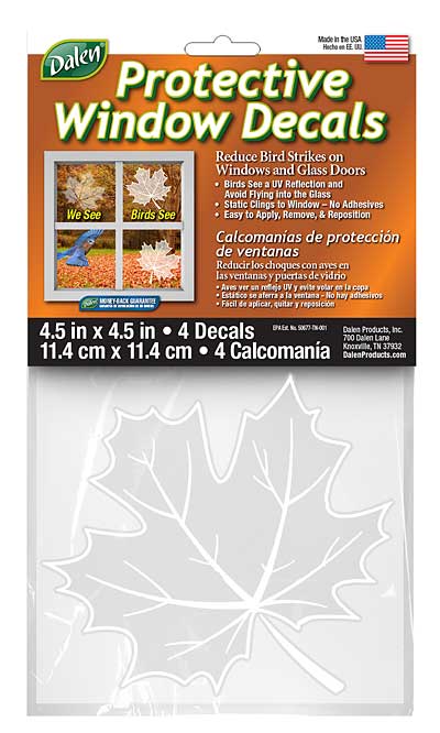 Gardeneer Leaf Protective Window Decals Flying Colors