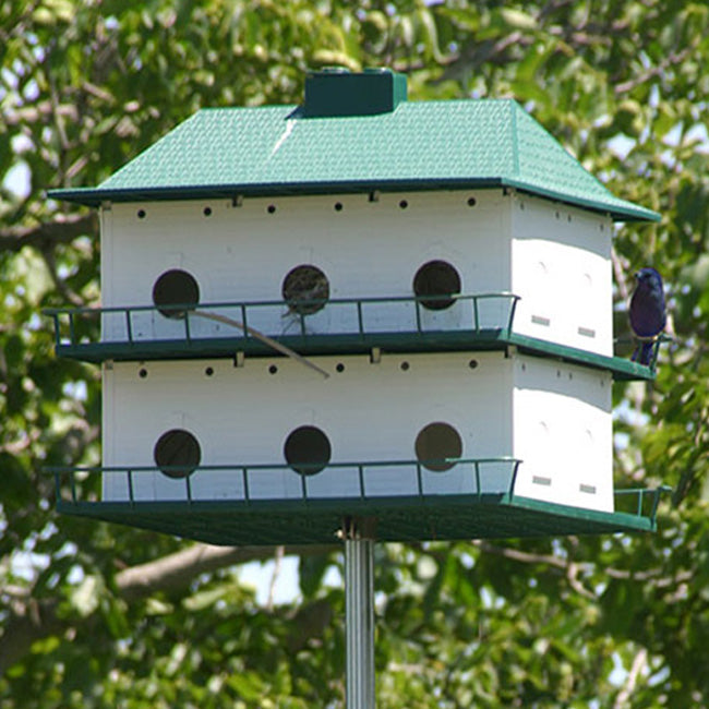 Heath Two-Story Purple Martin House, 12 Room Flying Colors