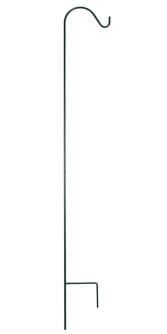 Panacea Single Shepherd Hook, Black, 7'H Flying Colors