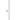 Panacea Single Shepherd Hook, Black, 7'H Flying Colors