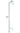 Panacea Single Shepherd Hook, Black, 7'H Flying Colors