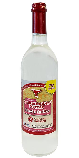 Sweet-Nectar Clear Hummingbird Nectar, RTU, 750 mL Flying Colors