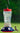 Woodlink Patriotic Swirl Glass Hummingbird Feeder, 16 oz. Flying Colors