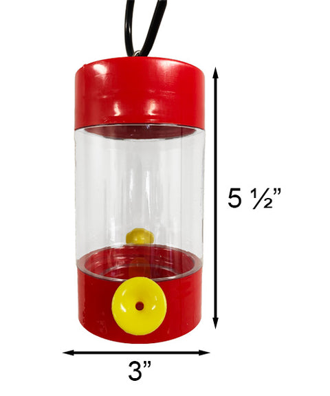 Woodlink Modular Hummingbird Feeder, Red, 12 oz. Flying Colors
