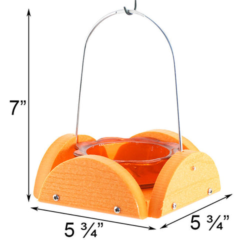 Woodlink Going Green Oriole Feeder, Orange Flying Colors