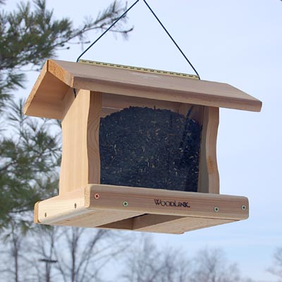 Woodlink Professional Series Premier Cedar Bird Feeder Flying Colors