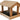 Woodlink Professional Cedar Large Hopper Feeder Flying Colors