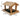 Woodlink Professional Cedar Large Hopper Feeder Flying Colors