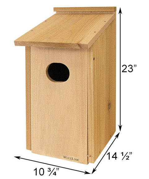 Woodlink Wood Duck House Flying Colors