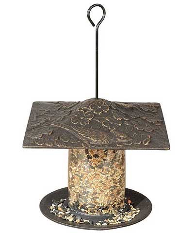 Whitehall Cardinal Tube Bird Feeder, Oil Rubbed Bronze Flying Colors