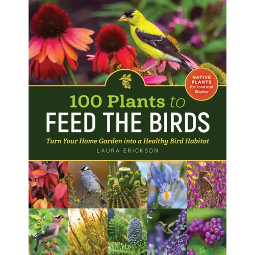 100 Plants to Feed the Birds: Turn Your Home Garden Into a Healthy Bird Habitat - Paperback