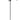 Erva Adjustable Four Hanger Shepherd Hook, Black, 4.5' to 7' Flying Colors