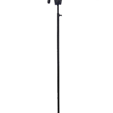 Erva Adjustable Four Hanger Shepherd Hook, Black, 4.5' to 7' Flying Colors