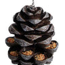 Esschert Design Pinecone Hanging Bird Feeder Flying Colors