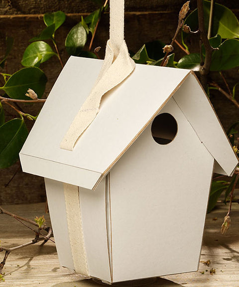 GreenBird Eco Friendly Unassembled Wren House Flying Colors