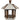 Recycled Plastic Gazebo Bird Feeder, Brown and Gray Flying Colors