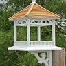 Home Bazaar Dream House Bird Feeder with Bracket, Pine Flying Colors