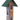 Songbird Essentials Tube Feeder with Tray, Green and Brown Flying Colors