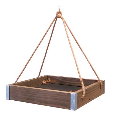 Woodlink Rustic Farmhouse 3 in 1 Platform Bird Feeder Flying Colors